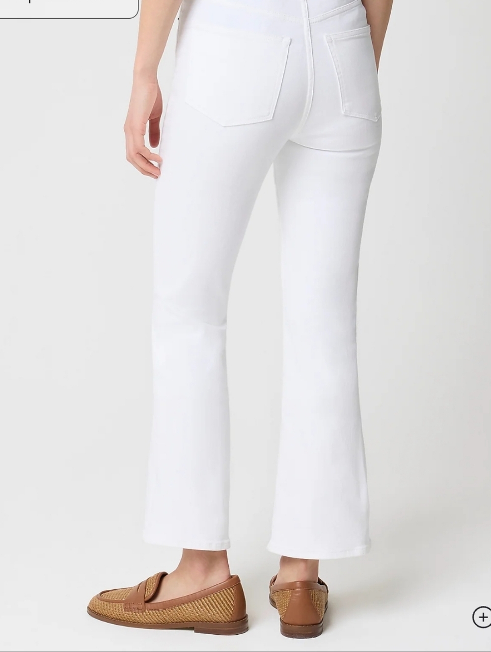 J.Crew Ankle Flare Jean New Size 27 Petite White - Picture 5 of 9